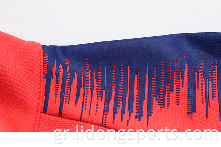 OEM Προσαρμογή unisex jogging sportshirt υψηλής ποιότητας tracksuit set Half zipper sportswear